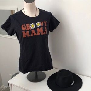 Groovy Mama Tee 🖤